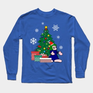 Lemmings Around The Christmas Tree Long Sleeve T-Shirt